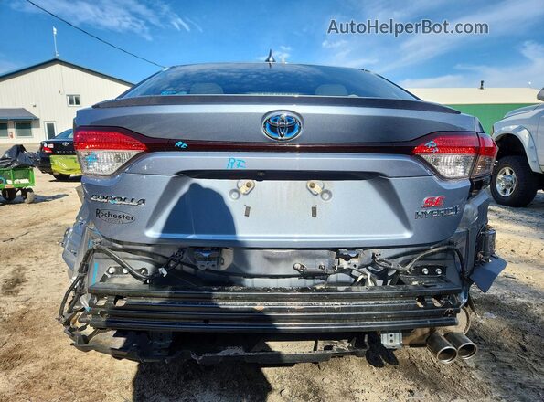 JTDBDMHE9P3002469 2023 TOYOTA COROLLA Silver უკანა ხედი