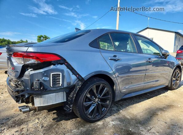 JTDBDMHE9P3002469 2023 TOYOTA COROLLA Silver უკანა მარჯვენა