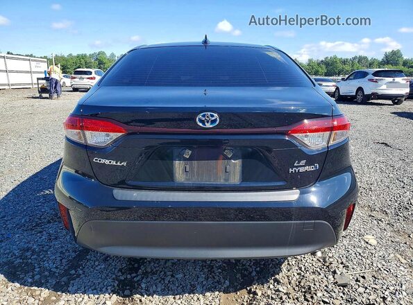 JTDBDMHE9PJ003410 2023 TOYOTA COROLLA Black Հետևի տեսք