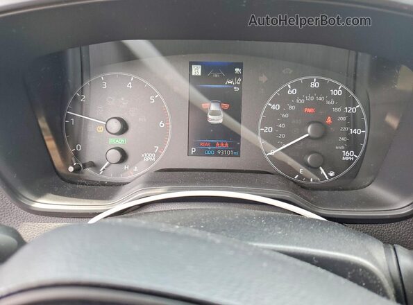 JTDBDMHE9PJ003410 2023 TOYOTA COROLLA Black Սարքավորումների վահանակի տեսք