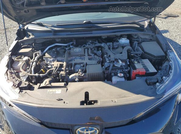JTDBDMHE9PJ003410 2023 TOYOTA COROLLA Black Սալոնի հետևի տեսք