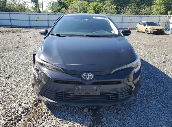 JTDBDMHE9PJ003410 2023 TOYOTA COROLLA Black Դիմացի տեսք