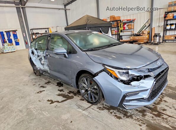 JTDBDMHE9S3018972 2025 TOYOTA COROLLA Бирюзовый Передняя правая четверть