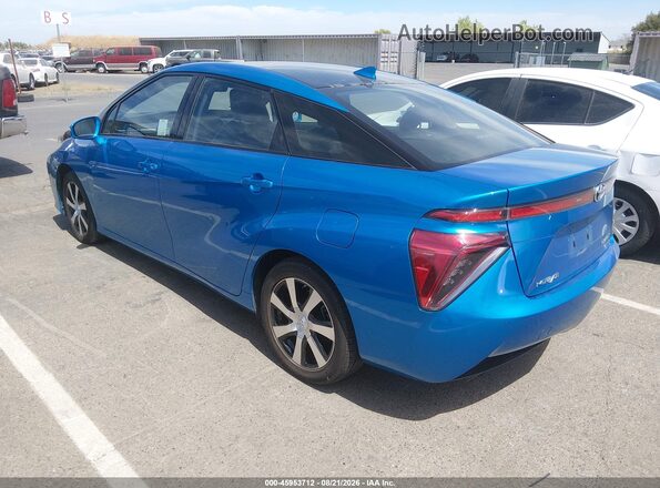 JTDBVRBD0JA005452 2018 TOYOTA MIRAI Blue უკანა მარცხენა