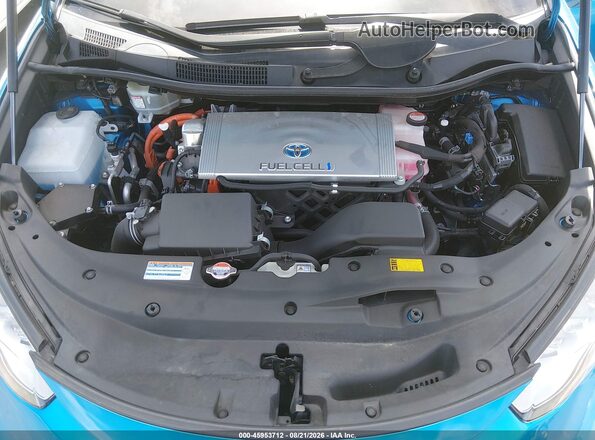 JTDBVRBD0JA005452 2018 TOYOTA MIRAI Blue უკანა ხედი