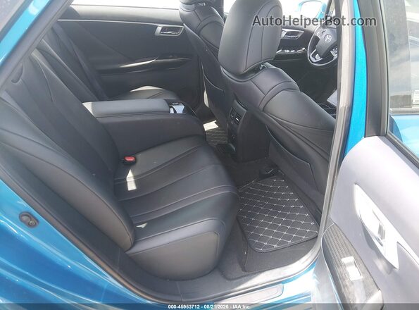 JTDBVRBD0JA005452 2018 TOYOTA MIRAI Blue VIN კოდის სტიკერის ხედი