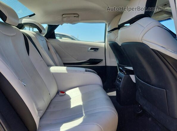 JTDBVRBD1KA007681 2019 TOYOTA MIRAI Red Vista de los asientos traseros