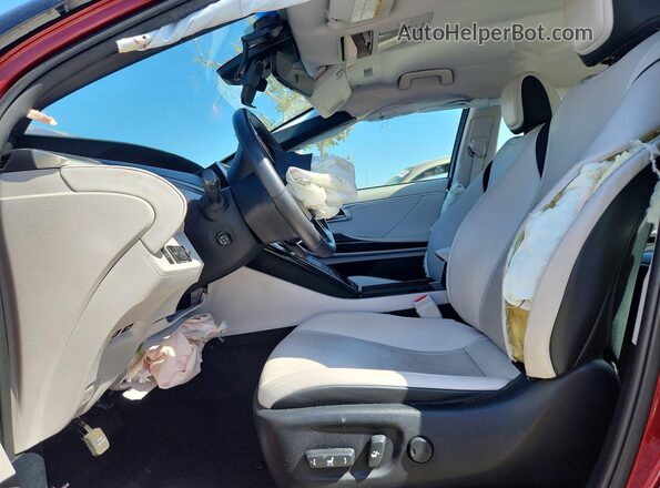 JTDBVRBD1KA007681 2019 TOYOTA MIRAI Red Vista interior delantera