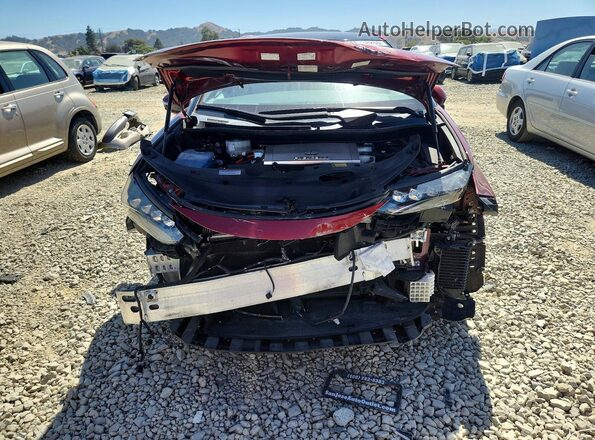 JTDBVRBD1KA007681 2019 TOYOTA MIRAI Red Vista frontal