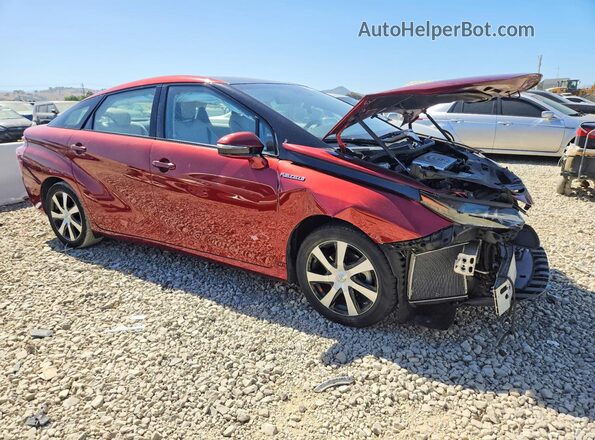 JTDBVRBD1KA007681 2019 TOYOTA MIRAI Red Delantero derecho