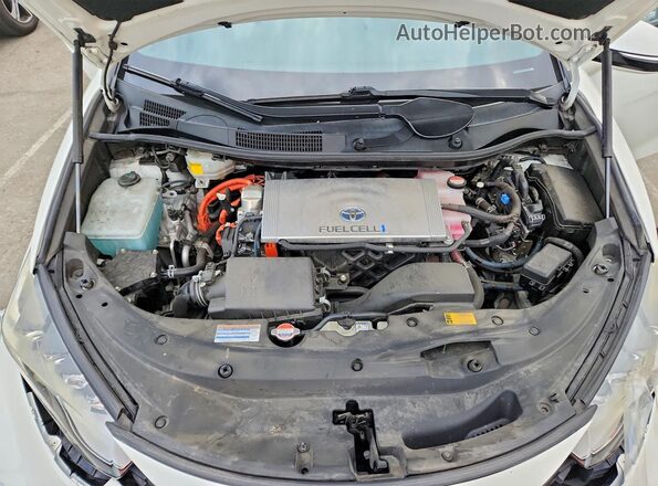 JTDBVRBD2GA000634 2016 TOYOTA MIRAI Белый Вид задней части салона