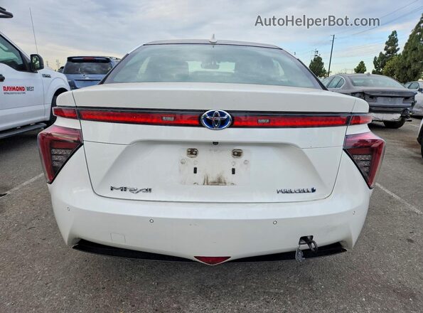 JTDBVRBD2GA000634 2016 TOYOTA MIRAI Белый Вид сзади
