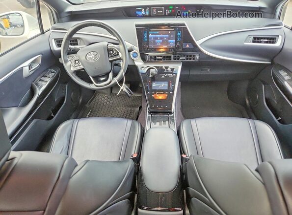 JTDBVRBD2GA000634 2016 TOYOTA MIRAI Белый Вид панели приборов