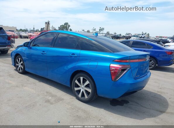 JTDBVRBD3JA004246 2018 TOYOTA MIRAI Blue Tył lewy