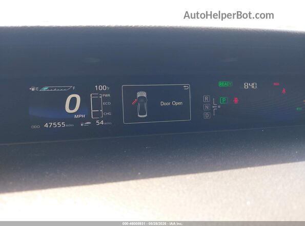 JTDBVRBD3JA004246 2018 TOYOTA MIRAI Blue Widok tylnych siedzeń