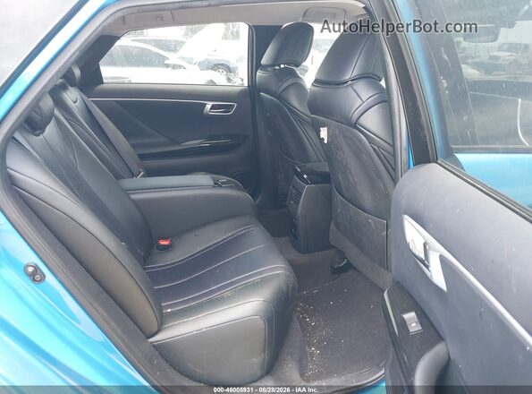 JTDBVRBD3JA004246 2018 TOYOTA MIRAI Blue Widok naklejki z numerem VIN