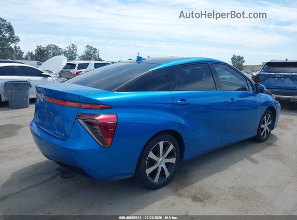 JTDBVRBD3JA004246 2018 TOYOTA MIRAI Blue Tył prawy