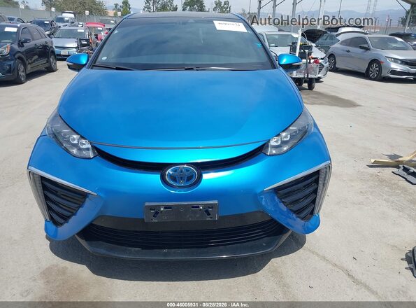 JTDBVRBD3JA004246 2018 TOYOTA MIRAI Blue Widok z przodu