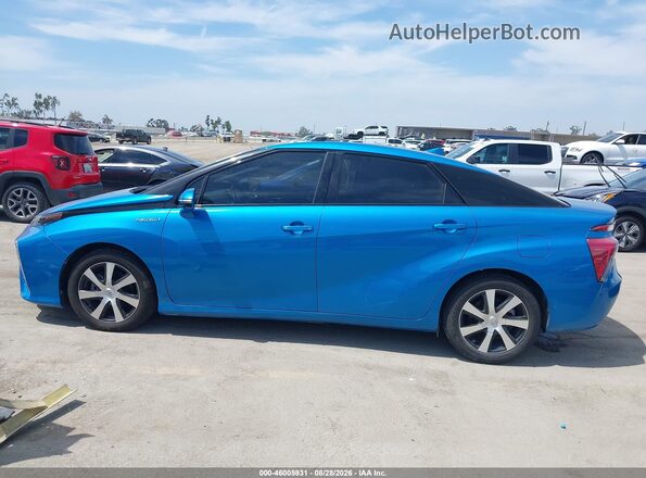 JTDBVRBD3JA004246 2018 TOYOTA MIRAI Blue Widok wnętrza 360 stopni