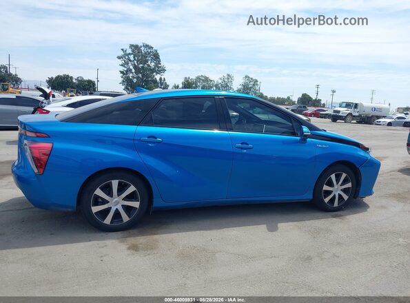 JTDBVRBD3JA004246 2018 TOYOTA MIRAI Blue Widok wnętrza z tyłu