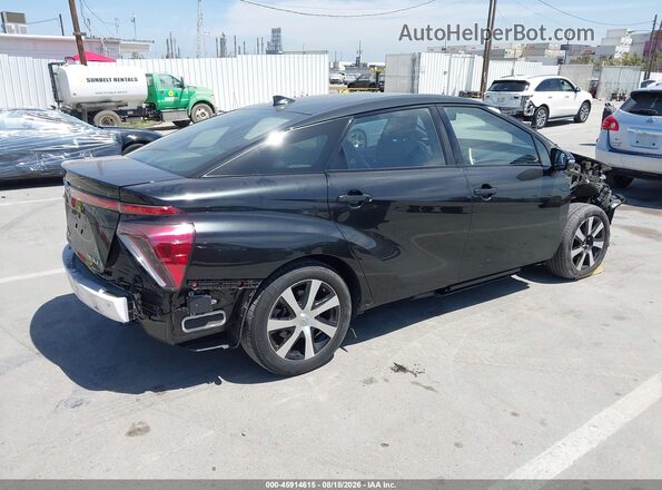 JTDBVRBD3JA004957 2018 TOYOTA MIRAI Black Հետևի աջ