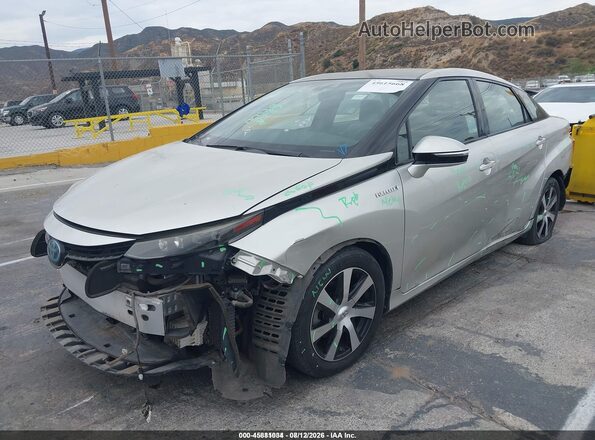 JTDBVRBD4JA005230 2018 TOYOTA MIRAI  წინა მარცხენა ხედი სამი მეოთხედიდან