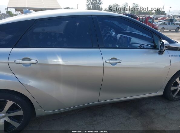 JTDBVRBD6HA001335 2017 TOYOTA MIRAI Gray Widok wnętrza z tyłu
