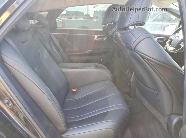 JTDBVRBD8JA004713 2018 TOYOTA MIRAI Black უკანა სავარძლების ხედი