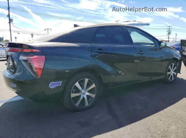 JTDBVRBD8JA004713 2018 TOYOTA MIRAI Black უკანა მარჯვენა