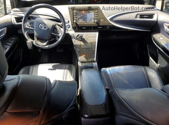 JTDBVRBD8JA004713 2018 TOYOTA MIRAI Black წინა პანელის ხედი