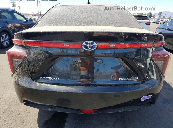 JTDBVRBD8JA004713 2018 TOYOTA MIRAI Black უკანა ხედი