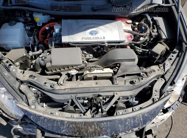 JTDBVRBD8JA004713 2018 TOYOTA MIRAI Black უკანა სალონის ხედი