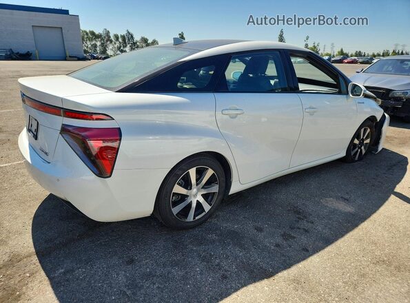 JTDBVRBD9HA002818 2017 TOYOTA MIRAI White Задня права чверть