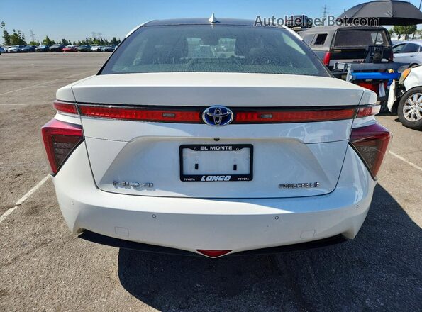 JTDBVRBD9HA002818 2017 TOYOTA MIRAI White Вид ззаду