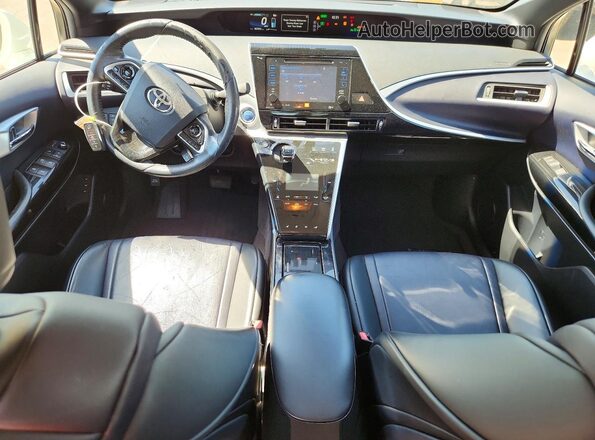 JTDBVRBD9HA002818 2017 TOYOTA MIRAI White Вид панелі приладів