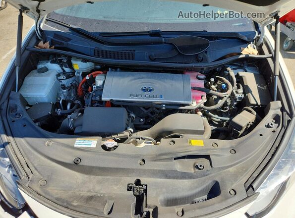 JTDBVRBD9HA002818 2017 TOYOTA MIRAI White Вид задньої частини салону