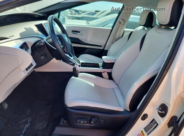 JTDBVRBD9JA004588 2018 TOYOTA MIRAI White Widok wnętrza z przodu