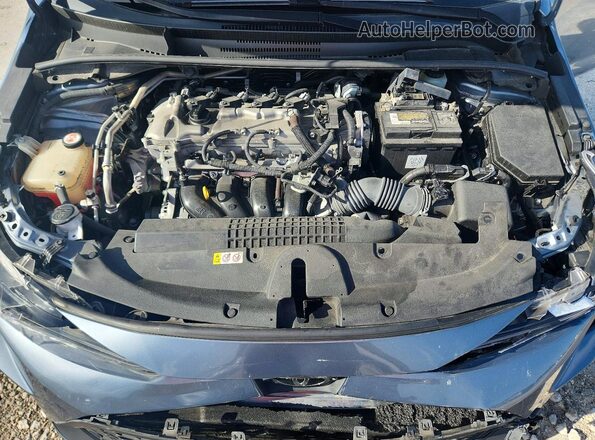 JTDDPMAEXMJ171983 2021 TOYOTA COROLLA Blue უკანა სალონის ხედი