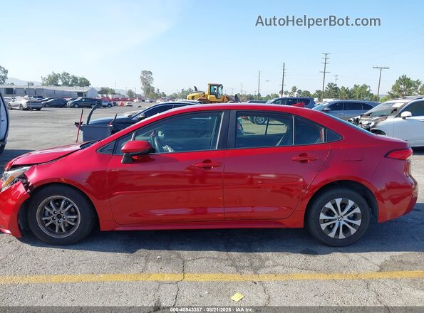 JTDEAMDE0MJ020331 2021 TOYOTA COROLLA Red 