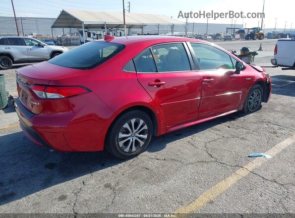 JTDEAMDE0MJ020331 2021 TOYOTA COROLLA Red Rear right