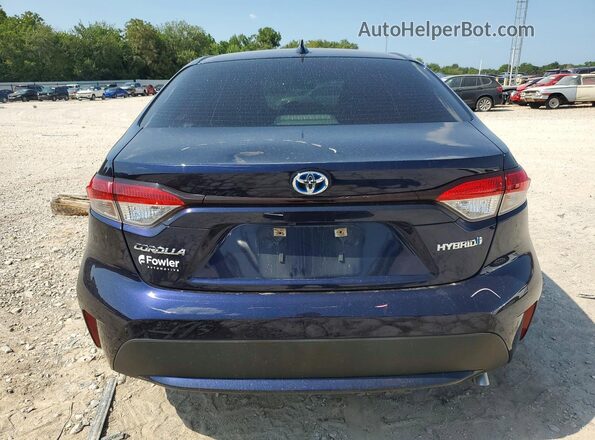 JTDEAMDE0NJ040404 2022 TOYOTA COROLLA Blue უკანა ხედი
