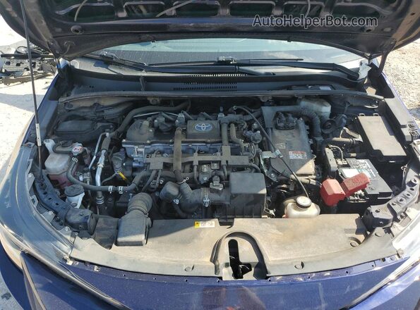 JTDEAMDE0NJ040404 2022 TOYOTA COROLLA Blue უკანა სალონის ხედი