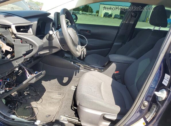 JTDEAMDE0NJ040404 2022 TOYOTA COROLLA Blue წინა სალონის ხედი