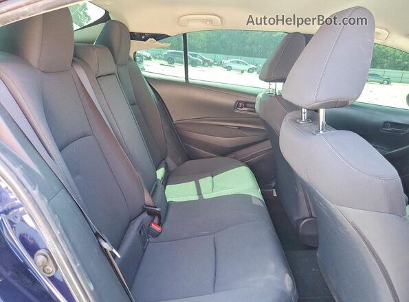 JTDEAMDE0NJ040404 2022 TOYOTA COROLLA Blue უკანა სავარძლების ხედი