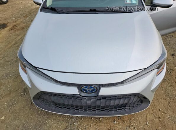 JTDEAMDE1NJ050021 2022 TOYOTA COROLLA Серебряный Вид задней части салона