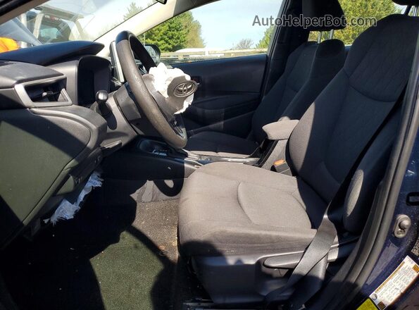 JTDEAMDE2MJ009752 2021 TOYOTA COROLLA Blue Vista interior delantera