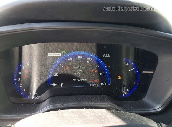 JTDEAMDE2MJ009752 2021 TOYOTA COROLLA Blue Vista del cuadro de instrumentos