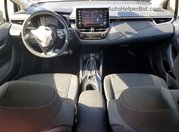 JTDEAMDE2MJ009752 2021 TOYOTA COROLLA Blue Vista del salpicadero