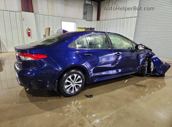 JTDEAMDE2MJ028124 2021 TOYOTA COROLLA Синий Вид салона спереди