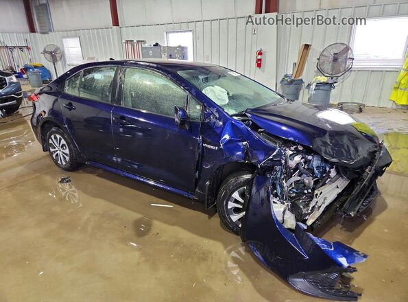 JTDEAMDE2MJ028124 2021 TOYOTA COROLLA Синий Вид щитка приборов